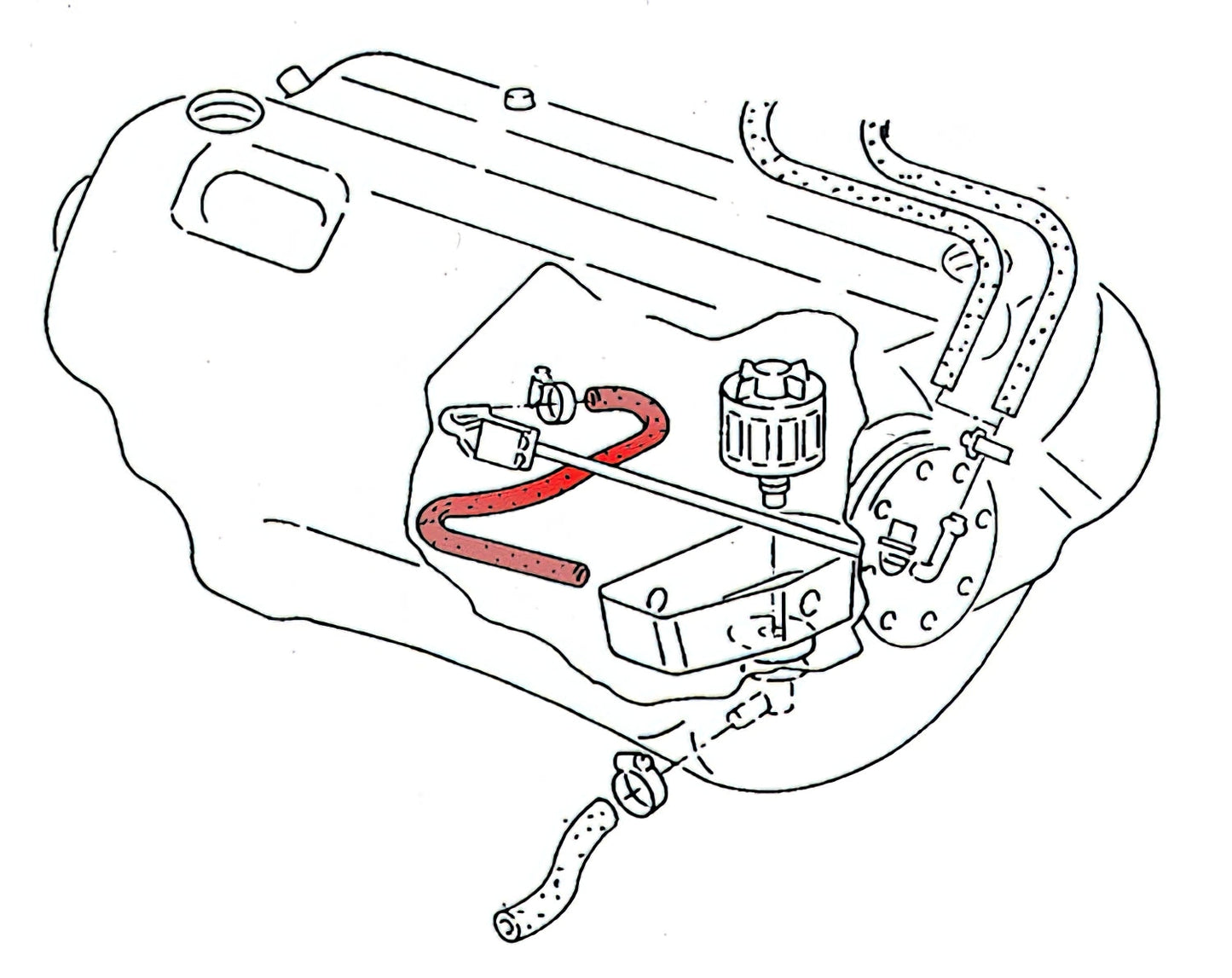 In-Tank Fuel Hose [Syncro]