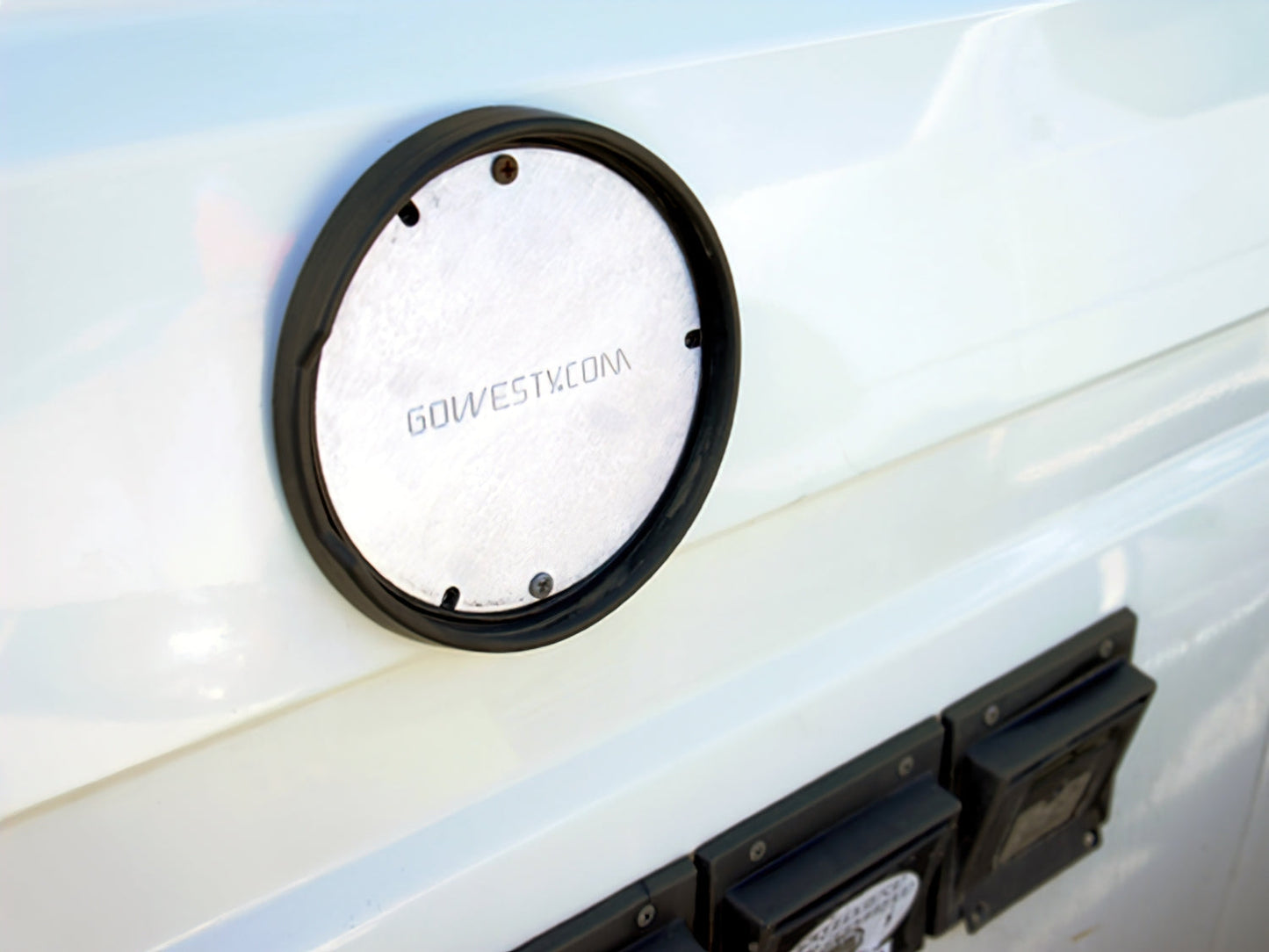 Block-off Plate for Fridge Vent [Vanagon Westy]