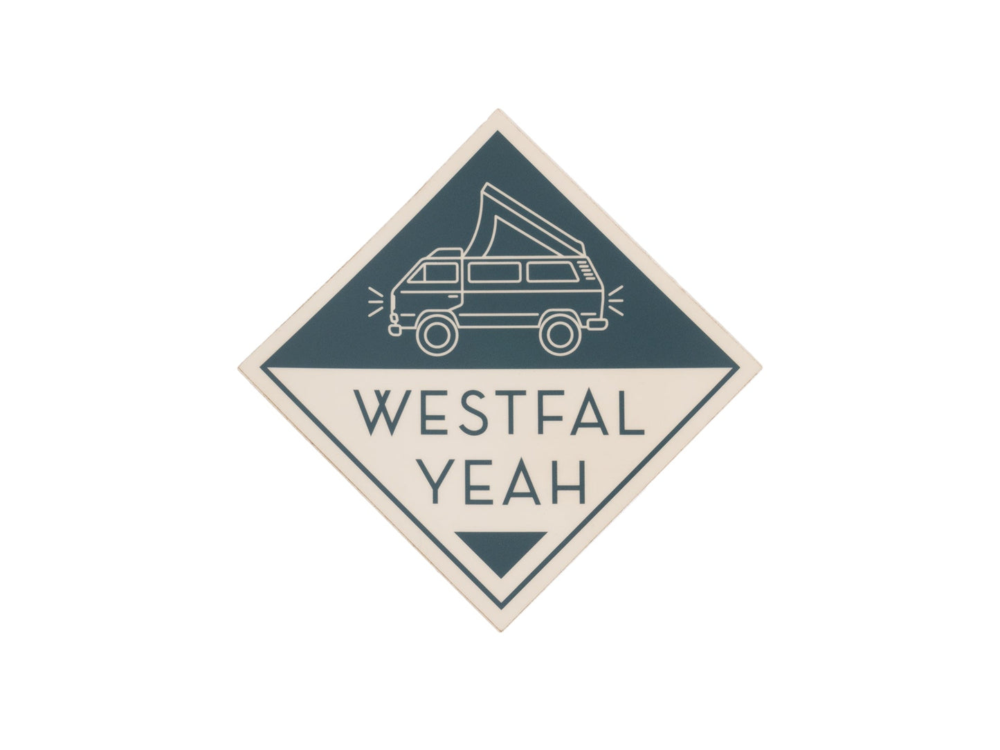 WESTFALYEAH Diamond Logo Sticker