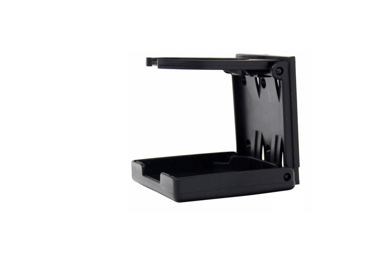 Folding Cup Holder with Adjustable Ratcheting Arms