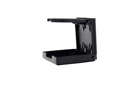 Folding Cup Holder with Adjustable Ratcheting Arms