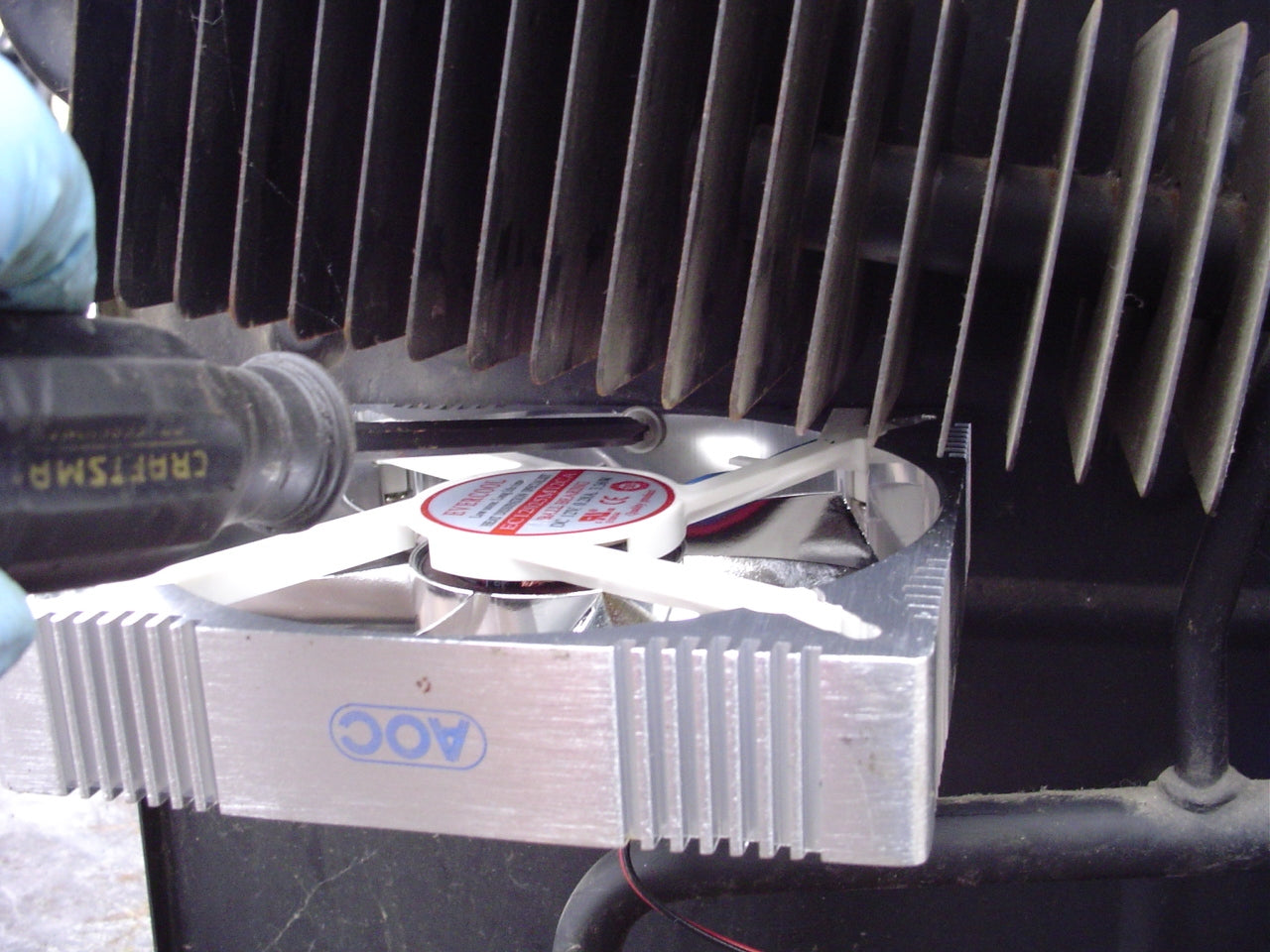 Retrofit Refrigerator Fan [Vanagon]