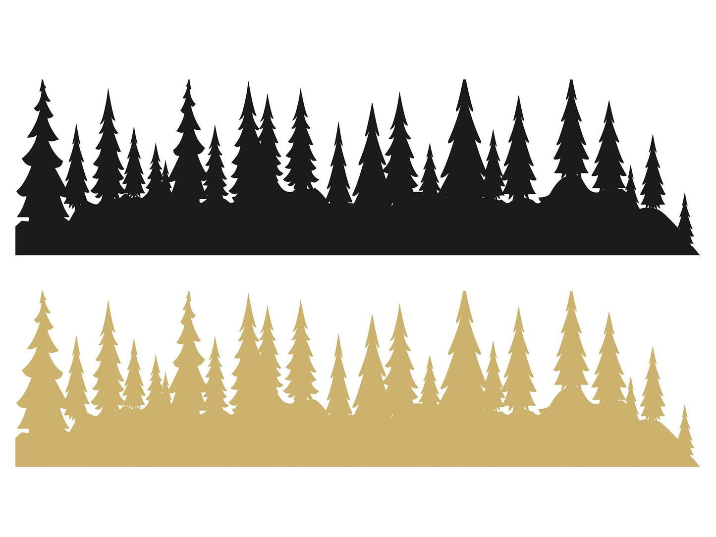 Scenic Vinyl Decals (Mountain/Desert/Forest)