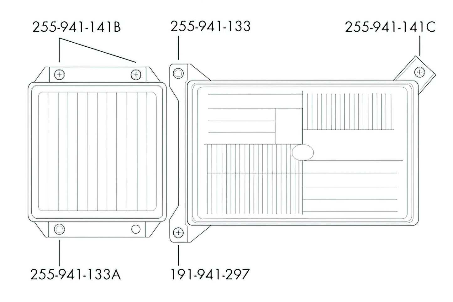 Headlight Adjuster for Lower Driving Lens Driving [Late Vanagon]