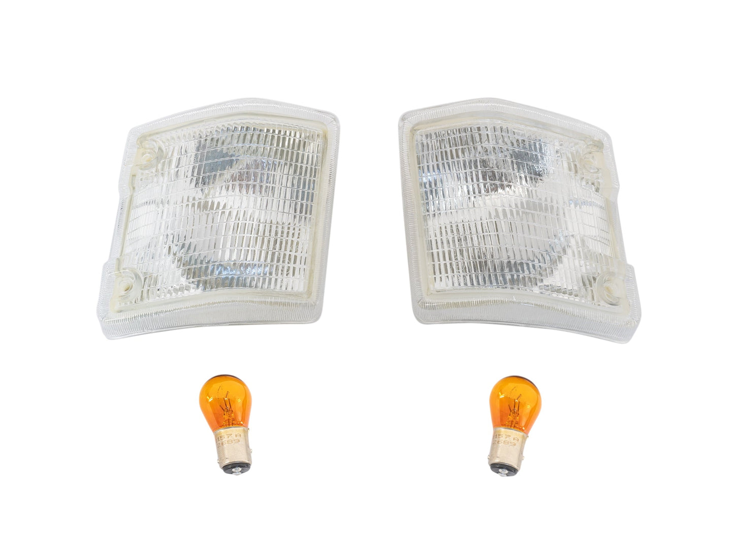 Clear Front Turn Signal Lens (Pair)