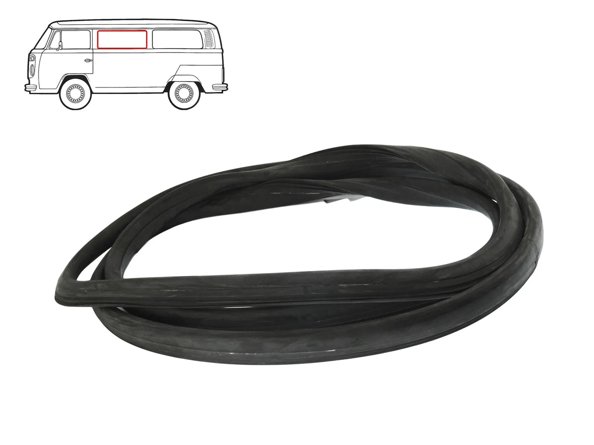 BARGAIN BASEMENT - Side Window Seal - L/R Center  (without Vent; without Molding) [Bus]