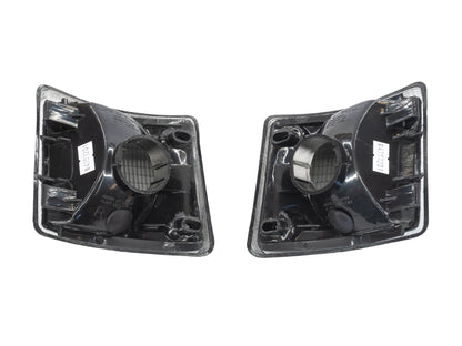 Smoked Front Turn Signal Lens Pair with Bulbs [Vanagon]