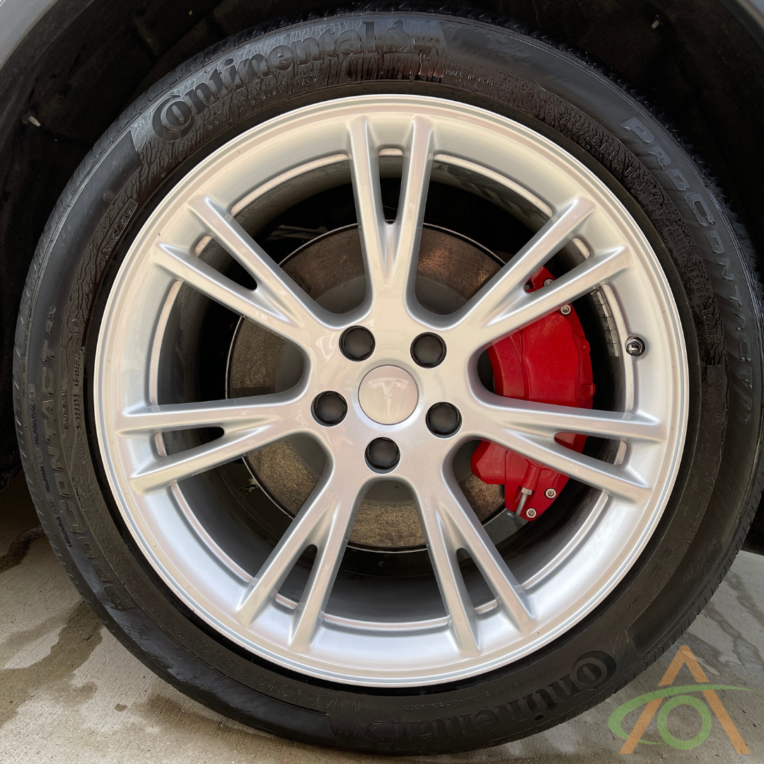 Tesla Wheel Center Cap Kit