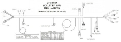 Holley EFI HP EFI ECU & Harness Kits 2550-604N
