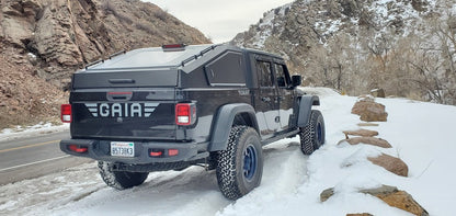 GAIA Jeep Gladiator Camper Shell - Shadow Top Fastback Truck Cap