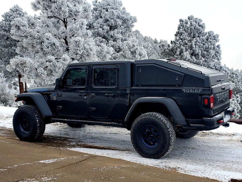 GAIA Jeep Gladiator Camper Shell - Shadow Top Fastback Truck Cap