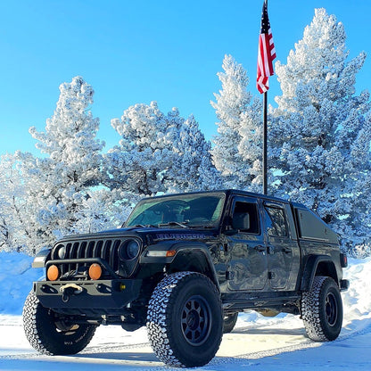 GAIA Jeep Gladiator Camper Shell - Shadow Top Fastback Truck Cap