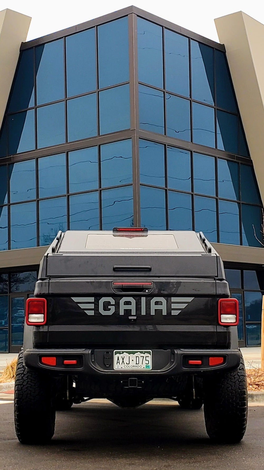 GAIA Jeep Gladiator Camper Shell - Shadow Top Fastback Truck Cap