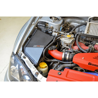 GrimmSpeed Cold Air Intake - Red - 2002-07 Subaru WRX/STI, 2004-08 Subaru Forester XT GRM060075