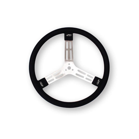 Longacre 17" Aluminum - Black w/ natural spokes and smooth grip 52-56811
