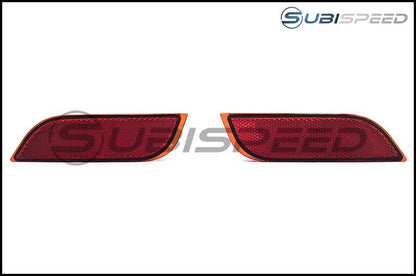 OLM Crosstrek Rear Bumper Reflector with Turn Signals - 2013-2017 Crosstrek