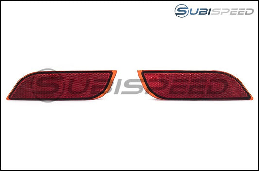 OLM Crosstrek Rear Bumper Reflector with Turn Signals - 2013-2017 Crosstrek