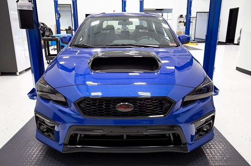 OLM Oversized Carbon Fiber Hood Scoop - 2015+ WRX / STI