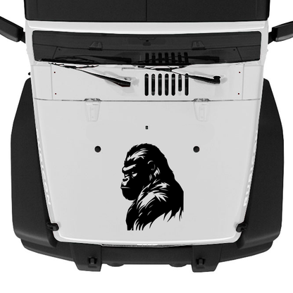 Gorilla Hood Graphic