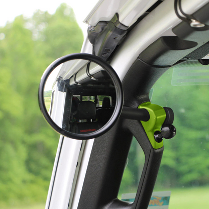 A-PILLAR SIDE MIRRORS FOR 2018 - 2023 JEEP WRANGLER JL & GLADIATOR - CMM OFFROAD