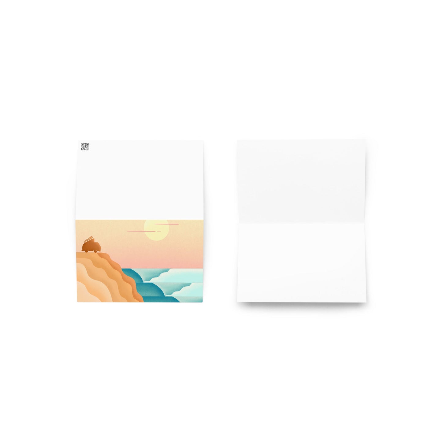 Baja Surf Greeting Card