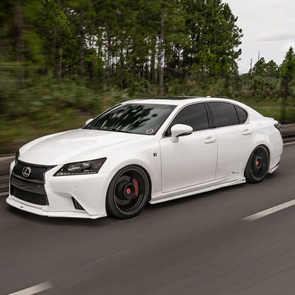 Lexus GS F-Sport NIA Full lip Body Kit 5pcs (Front Splitter, Side Skirt Rockers, Rear apron spats) 2012-2015 in ABS