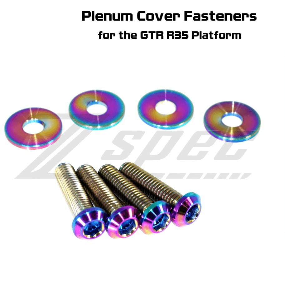 ZSPEC Stage-1 Dress Up Bolts® Fastener Kit for '09-23 Nissan GTR (R35), Titanium