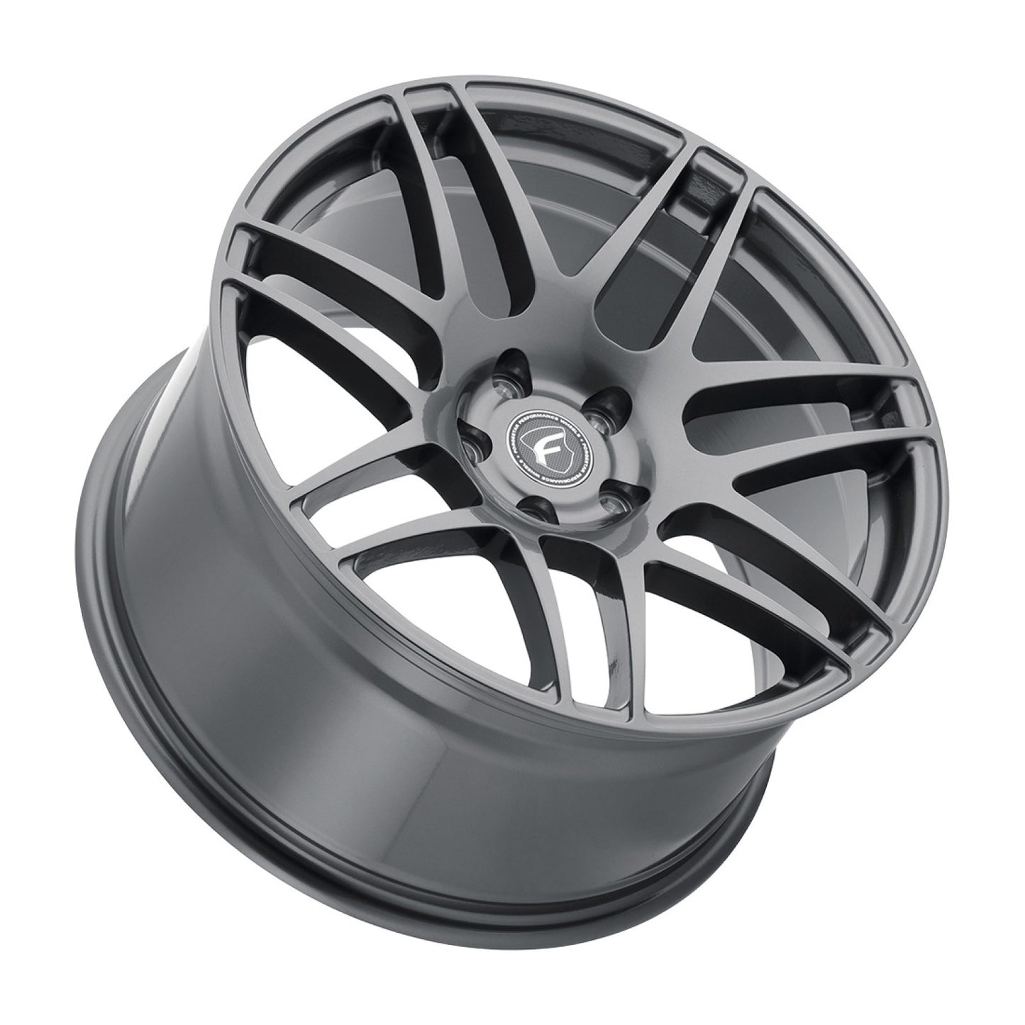 Forgestar 17x10 F14DC Drag 5x115 ET30 BS6.625 Gloss ANT 78 Wheel F27370071P30