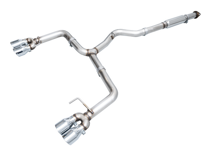 AWE Tuning Track Edition Exhaust for VB Subaru WRX - Chrome Silver 3020-42979