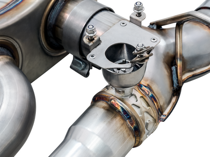 AWE Tuning SwitchPath Catback Exhaust for BMW F8X M3/M4 - Chrome Silver 3025-42070