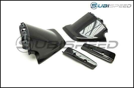 OLM STI Style Paint Matched Spoiler - Crystal Black Silica / Raven - 2015-2021 Subaru WRX / STI