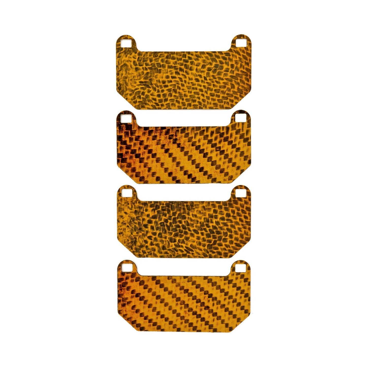 HEL Performance Carbon Fiber Brake Pad Shims for Subaru Impreza GDB with Brembo calipers 2001-2007