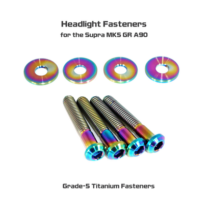 ZSPEC Stage-2 Fastener Kit for '20+ Toyota Supra MKV GR A90, Titanium