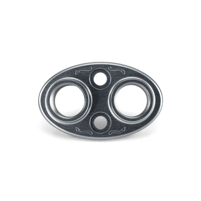 HEL Performance AN16 AN20 Twin Bulkhead Firewall Pass Through Connector