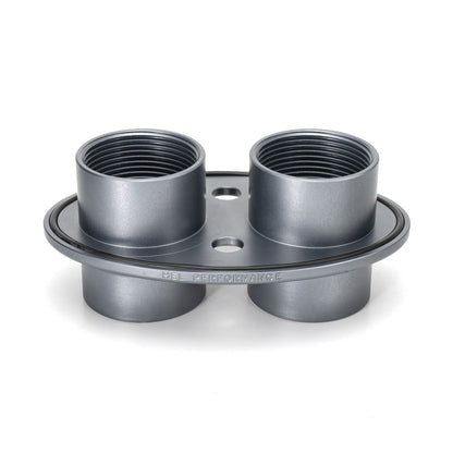 HEL Performance AN16 AN20 Twin Bulkhead Firewall Pass Through Connector