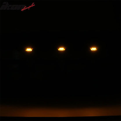2008-2010 Ford F250 F350 R Matte Black Front Upper Grille w/ Letters
