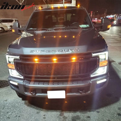 2020-2022 Ford F250 F350 F450 Super Duty Grill Car Front Grille ABS