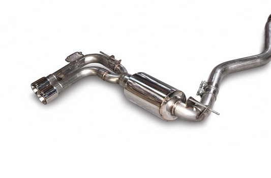 AWE Tuning Touring Edition Axle-back Exhaust for BMW F3X 28i / 30i, Single Side - Chrome Silver Tips (80mm) 3010-22022