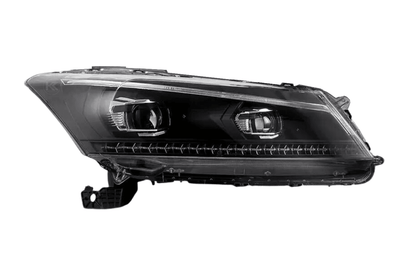 Honda Accord 8th Gen Inspired Black Demon Eyes and Ordinary Projector Headlights (2008-2012)