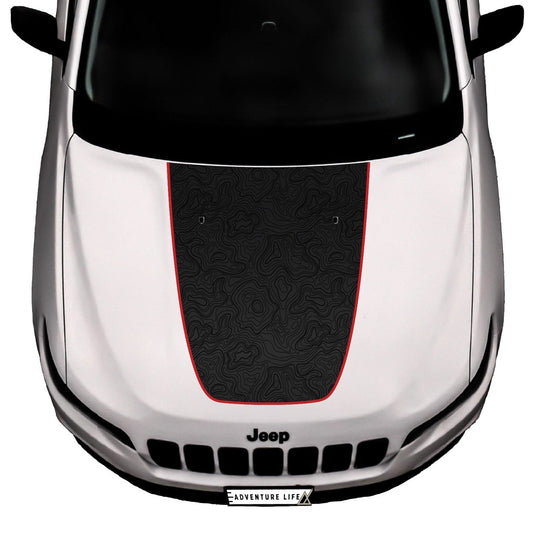 Hood Graphic for Cherokee | fits Jeep Cherokee KL 2014-2021