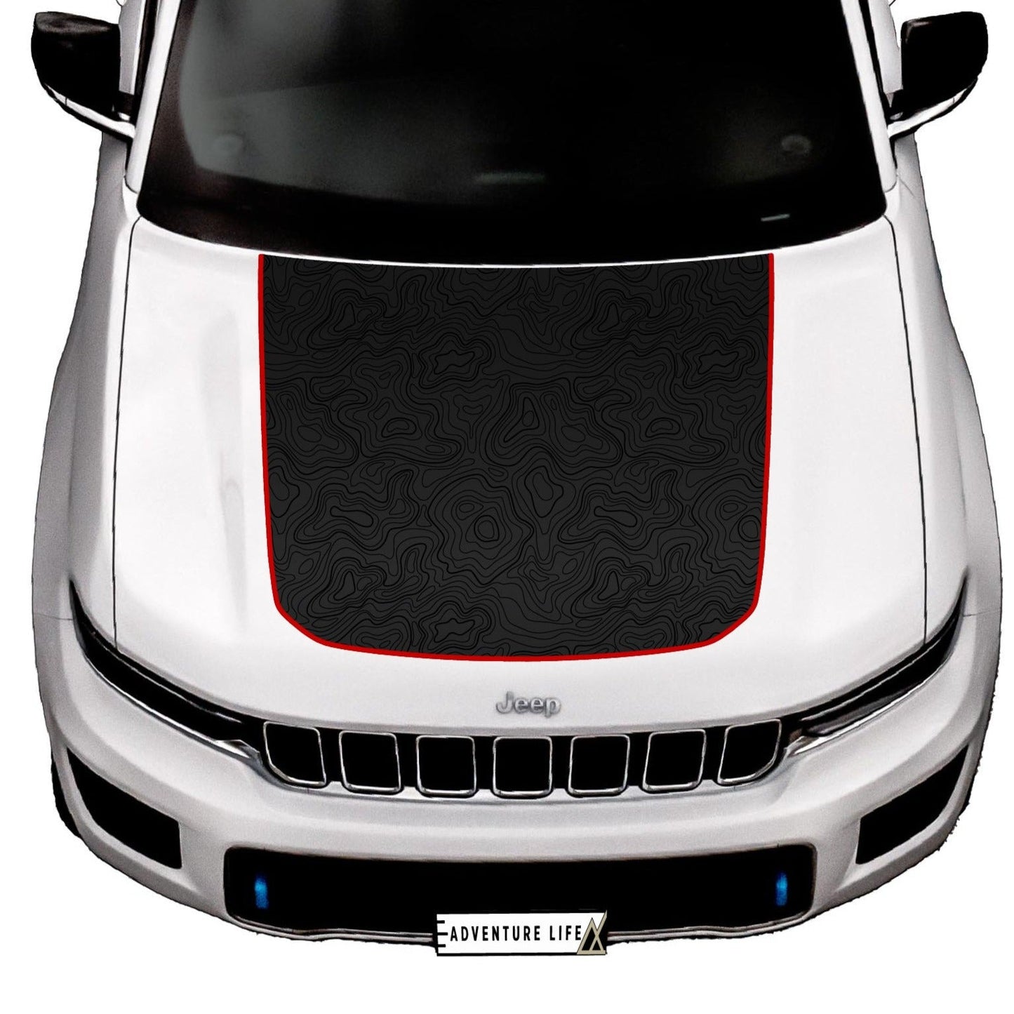 Hood Graphic | fits Jeep Grand Cherokee L 2021+ 3-row