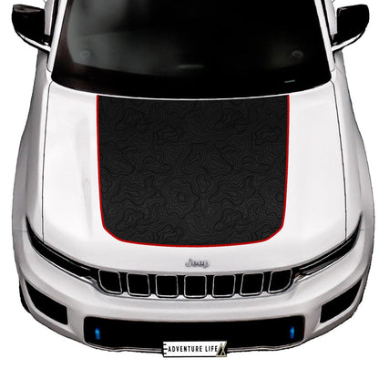 Hood Graphic | fits Jeep Grand Cherokee L 2021+ 3-row