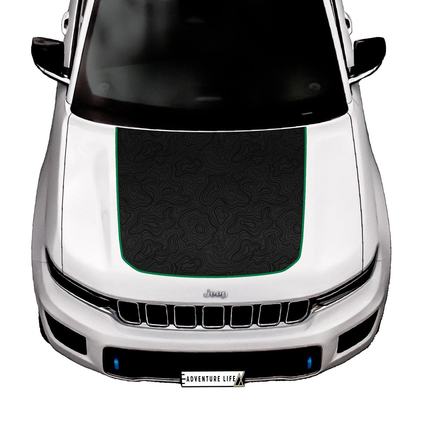 Hood Graphic | fits Jeep Grand Cherokee L 2021+ 3-row