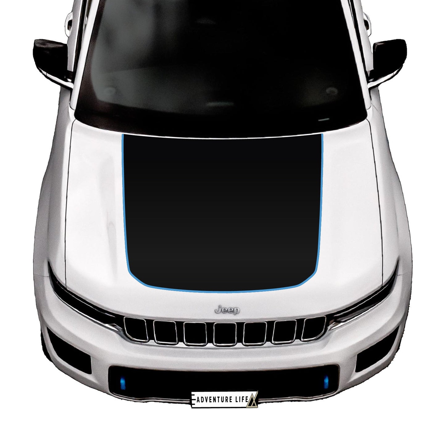 Hood Graphic | fits Jeep Grand Cherokee L 2021+ 3-row