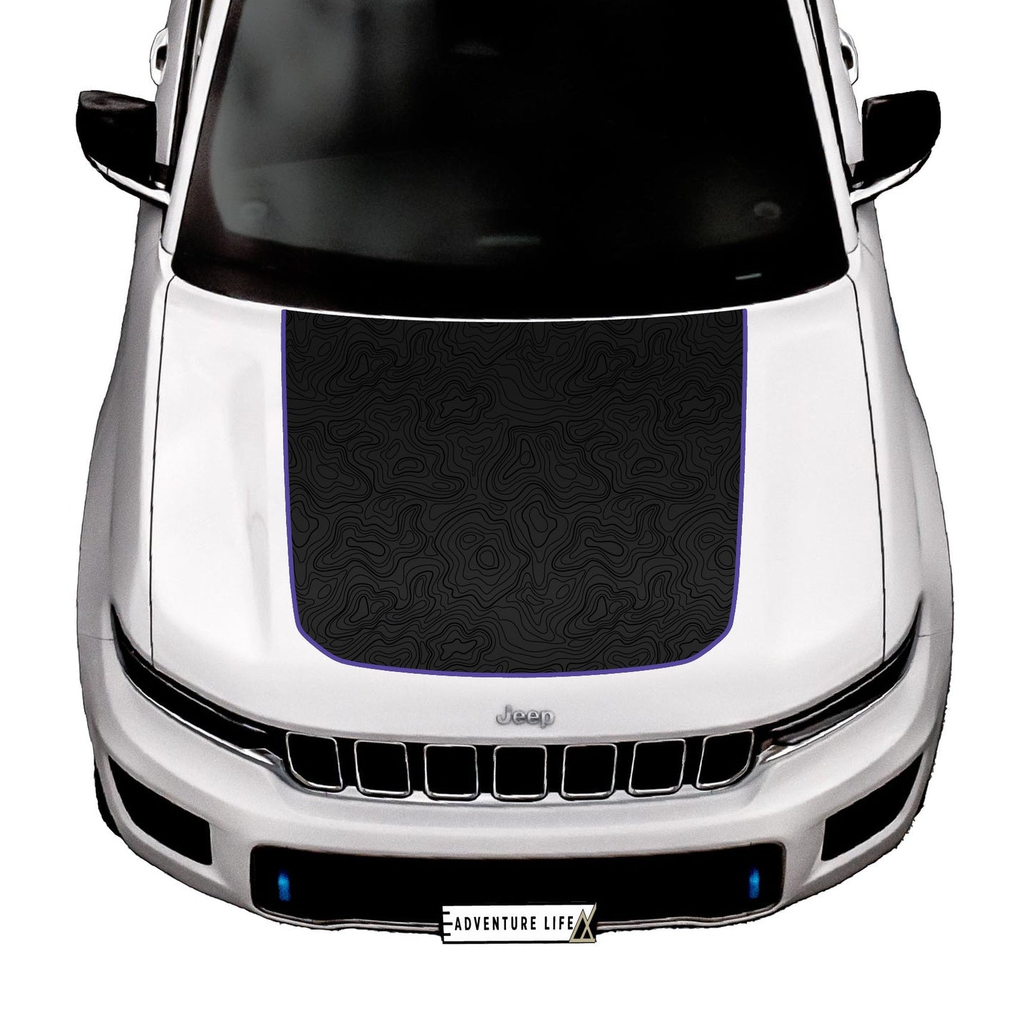 Hood Graphic | fits Jeep Grand Cherokee L 2021+ 3-row