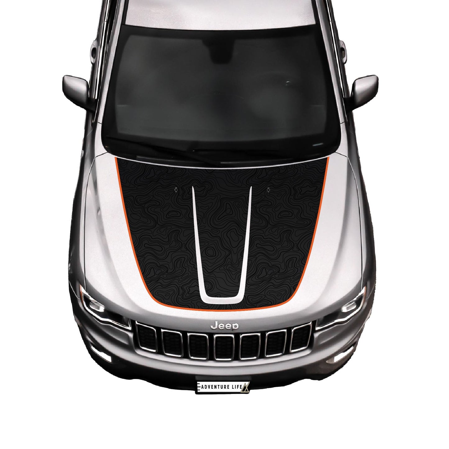 Hood Graphic | fits 2011-2022 Jeep Grand Cherokee WK2