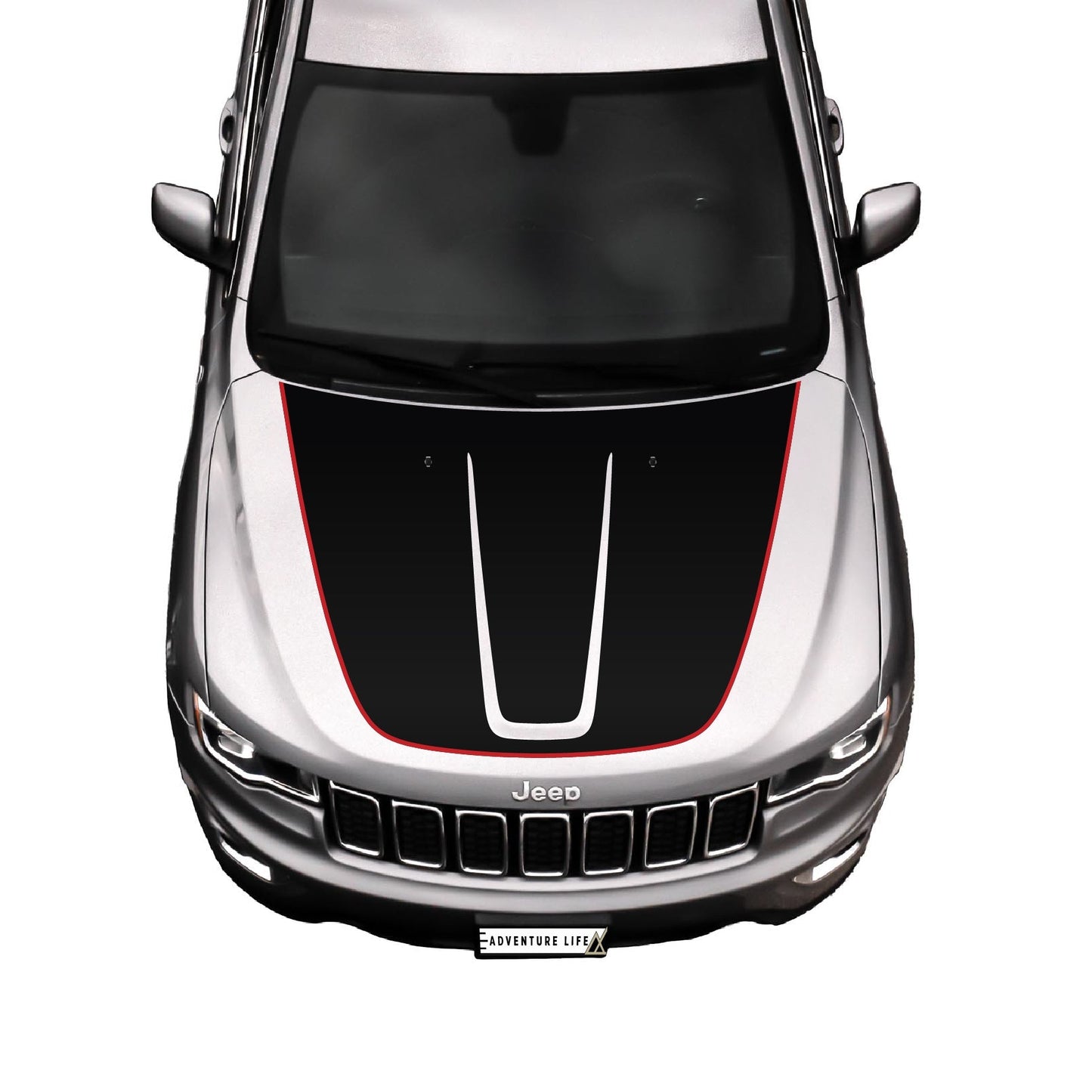 Hood Graphic | fits 2011-2022 Jeep Grand Cherokee WK2