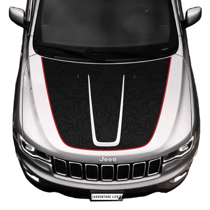 Hood Graphic | fits 2011-2022 Jeep Grand Cherokee WK2