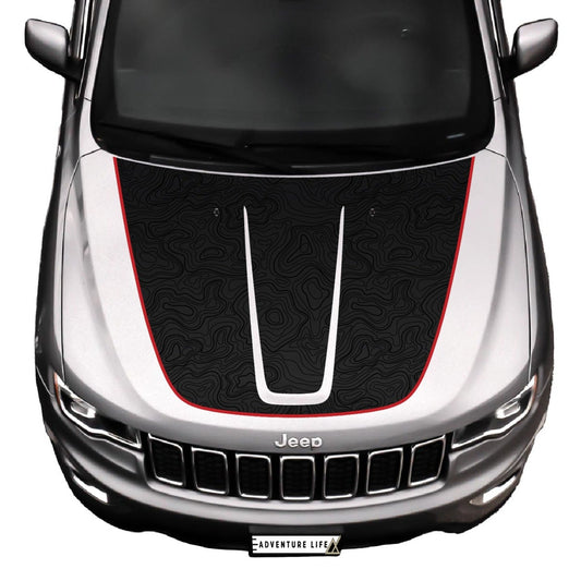 Hood Graphic | fits 2011-2022 Jeep Grand Cherokee WK2