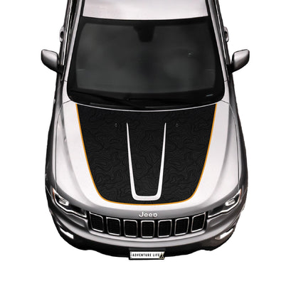 Hood Graphic | fits 2011-2022 Jeep Grand Cherokee WK2
